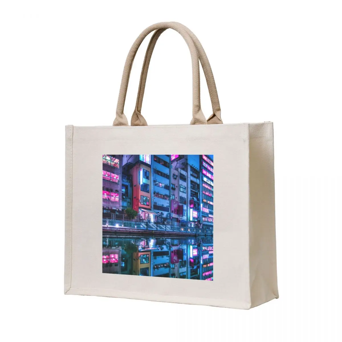 

Osaka Dotonbori Tote Bag Canvas bag for women university shopper bag sac pour femme Women's beach bags