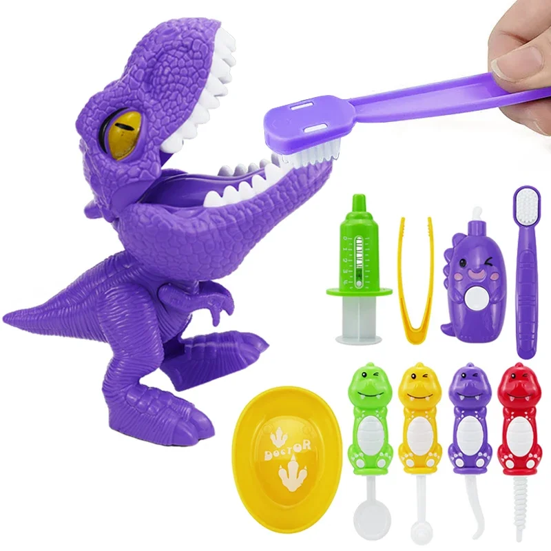 ألعاب مونتيسوري التعليمية للأطفال ، تعلم مبكر لأطباء الأدوار ، تنظيف بذكاء الأطفال ، أدوات تعليمية لتدريس الأسنان ، 1: 10: