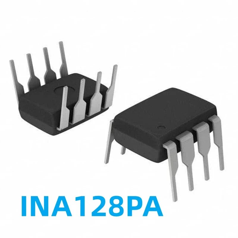 1PCS INA128 INA128P INA128PA DIP8 Direct-Plug Instrument Amplifier