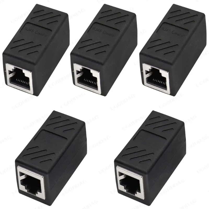 RJ45 Network Cable Coupler RJ45 Adapter Female to Female Ethernet Cable LAN Connector For Cat6 Cat5e in Line Ethernet Coupler