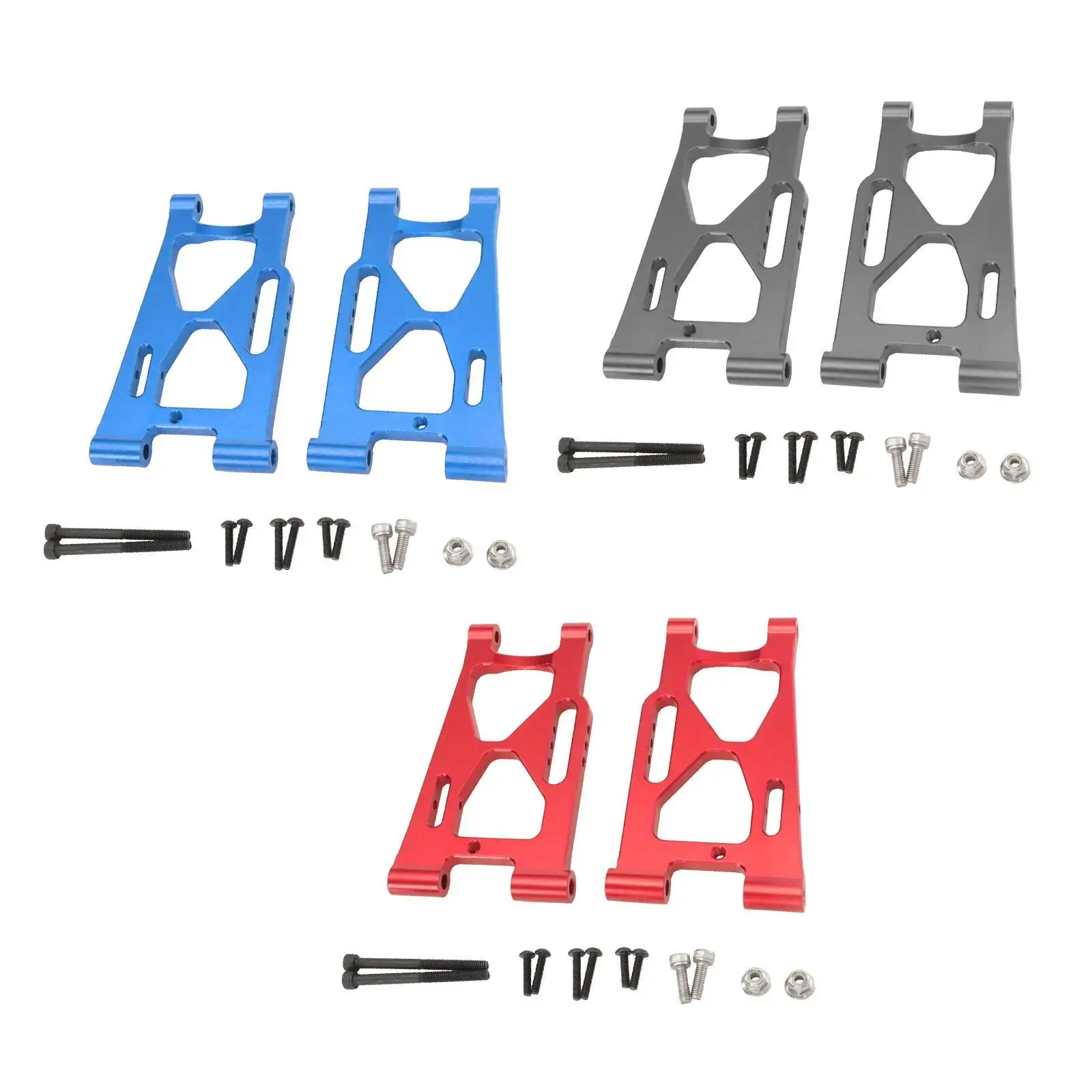 

2 Pieces RC Rear Lower Swing Arm Sturdy Modification Replacement Part Upgrade Part for 7303 1/7 Scale RC Truck Crawler Hobby Car