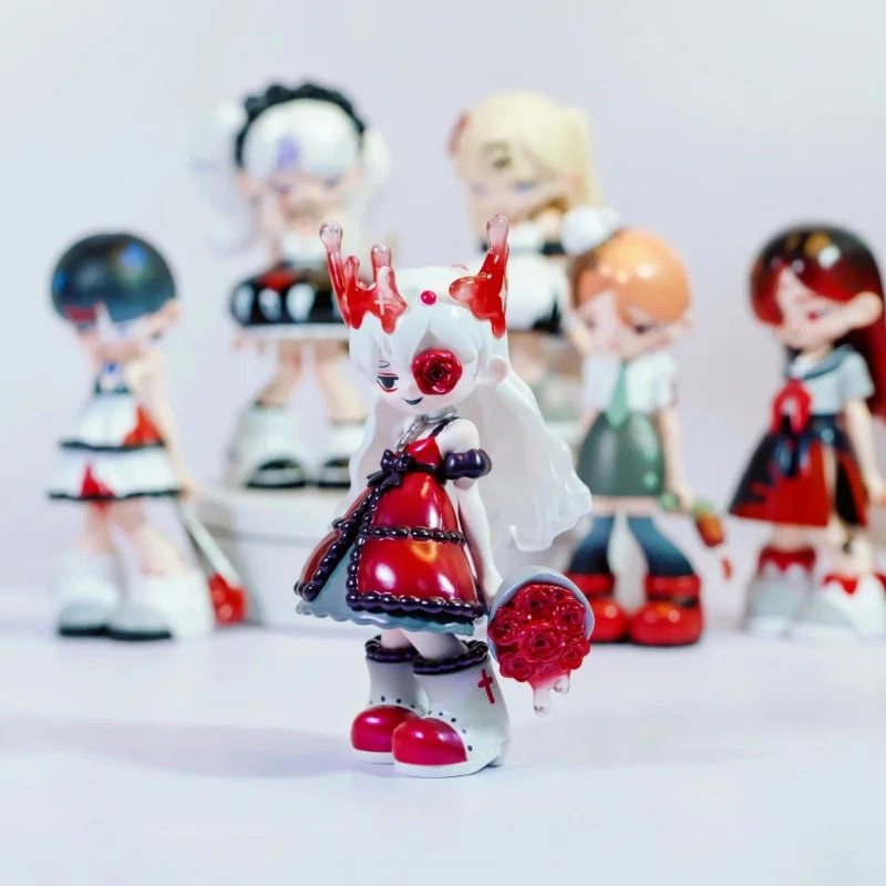 

Yandere Girls' College Series Blind Box Dark Girls' Action Figures Surprise Gifts Desktop Decorations Children's Toys Gifts