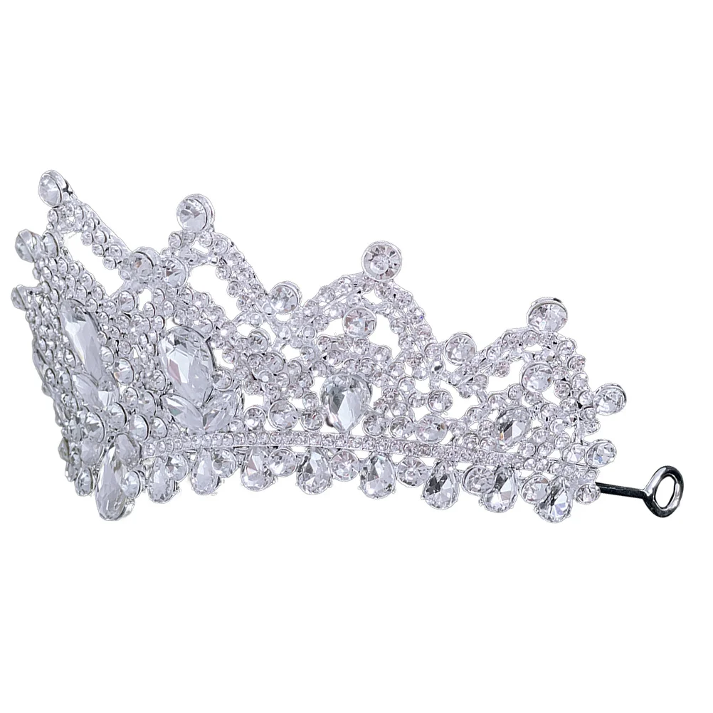 

Elegant Birthday Crown Bride Crown Wedding Decorative Hair Accessory Lightweight Comfortable for Girls Women Bridal Headpiece