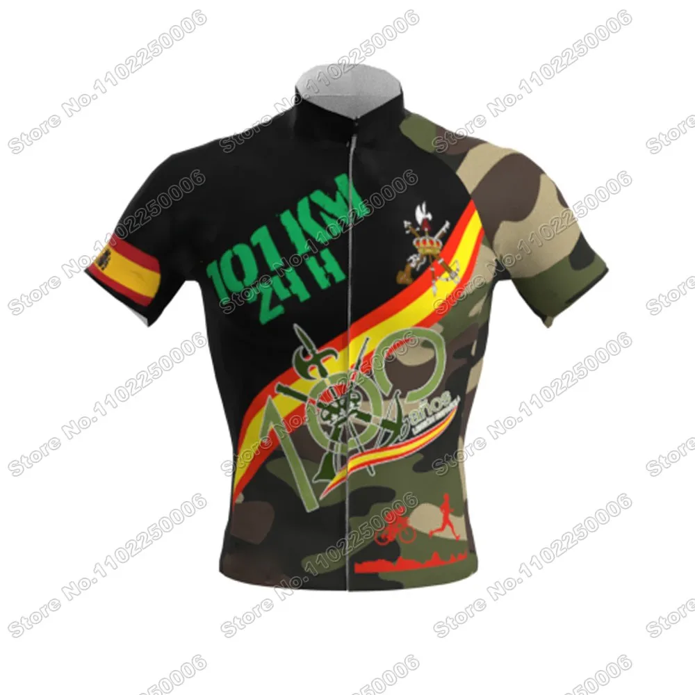 2023 Spanish Legion Cycling Clothing Summer Cycling Jersey Road Race Bike Shirt Short Sleeve MTB Bicycle Tops Jacket