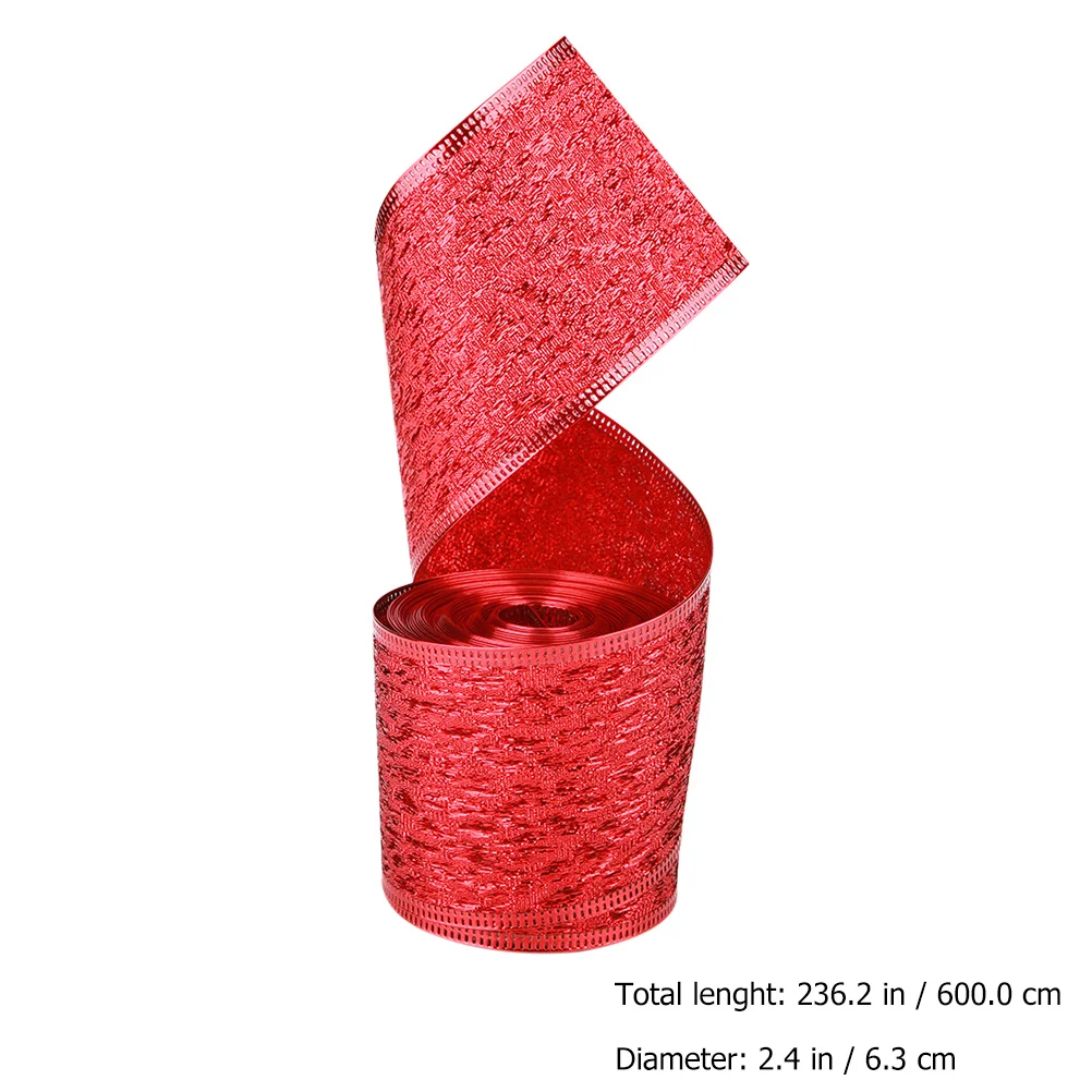 

Durable Christmas Decorative Ribbon Wide Usage Gift Decoration Handmade DIY Party Ornament Christmas Ribbon Gift Wrapper