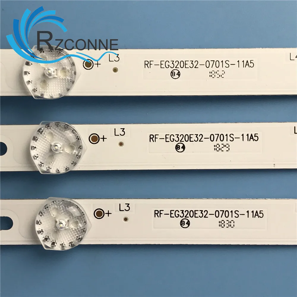 Striscia di retroilluminazione a LED 7 lampade per TV da 32" RF-EG320E32-0701S-11A5 32LJ500B