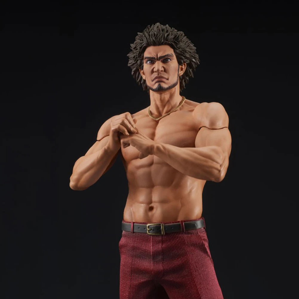 أنيمي التنين الشكل كاسوغا إيشيبان كازوما كيريو عمل الشكل جورو ماجيما الشكل رجل قوي لعبة مجسمة دمية زخرفة جمع هدية