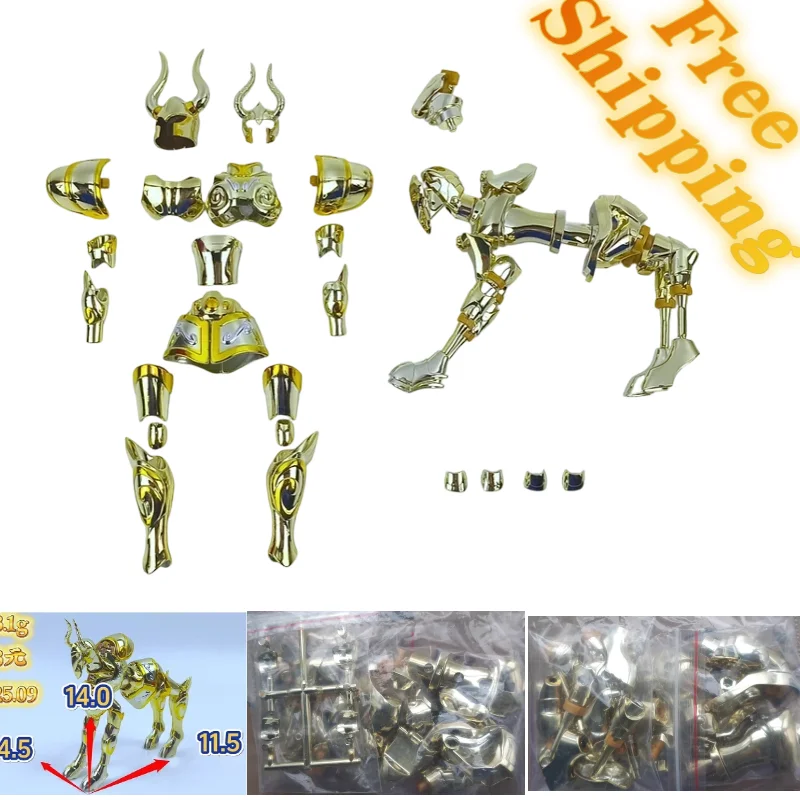 

In Stock 14cm CS Model Saint Seiya Myth Cloth EX Capricorn Shura Totem/Object Gold Knights of The Zodiac Action Figure Toys Gift