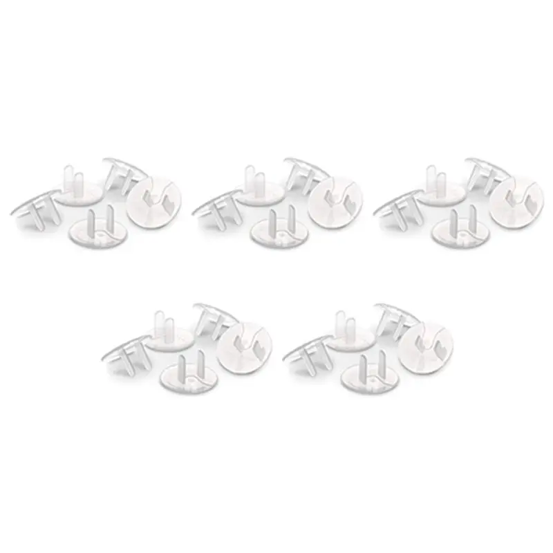 A96K-Outlet Plug Covers (160 Pack) Clear Child Proof Electrical Protector Safety Caps