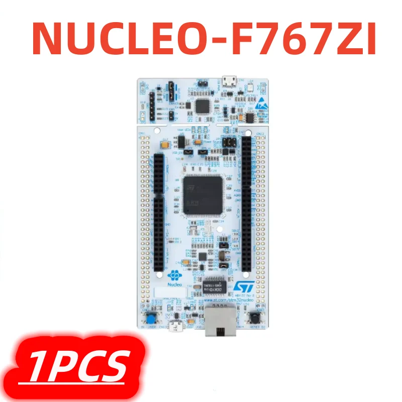 1Pcs/lot NUCLEO-F767ZI ARM STM32 Development Board Nucleo-14 Microcontroller STM32F767ZI MCU NUCLEO F767ZI