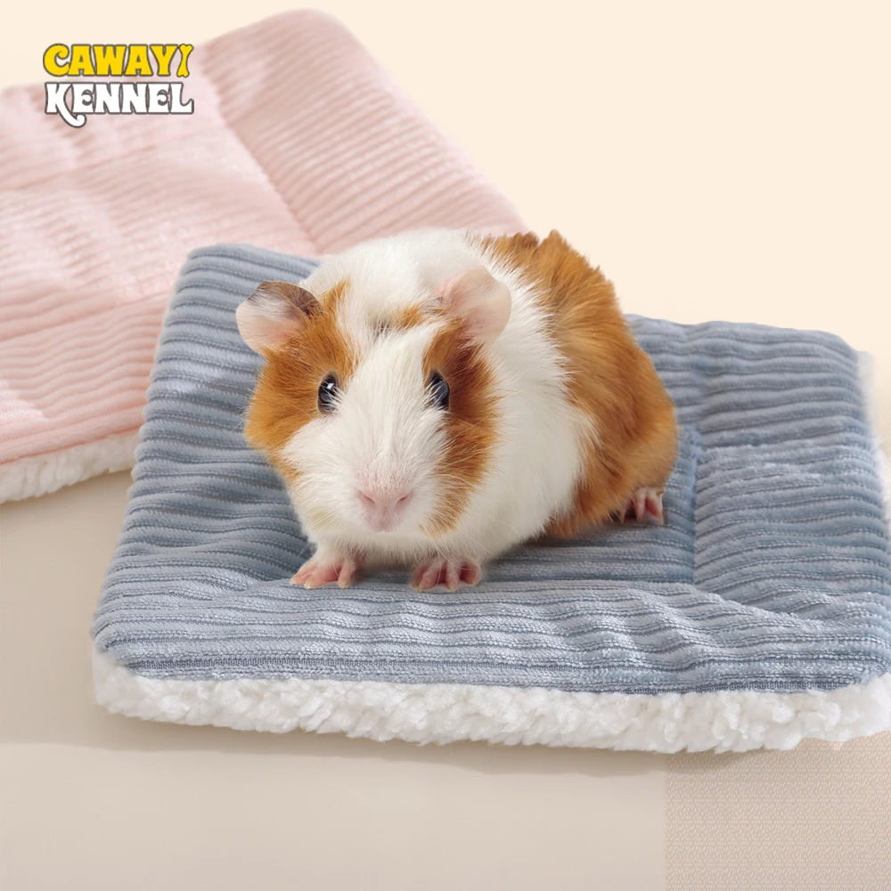 Herbst Winter Warme Feste Fleece Bett Weiche Lint Schlaf Matte Nest Plüsch Matte Bett für Kleine Tier Igel Hamster Kaninchen Vogel Matten
