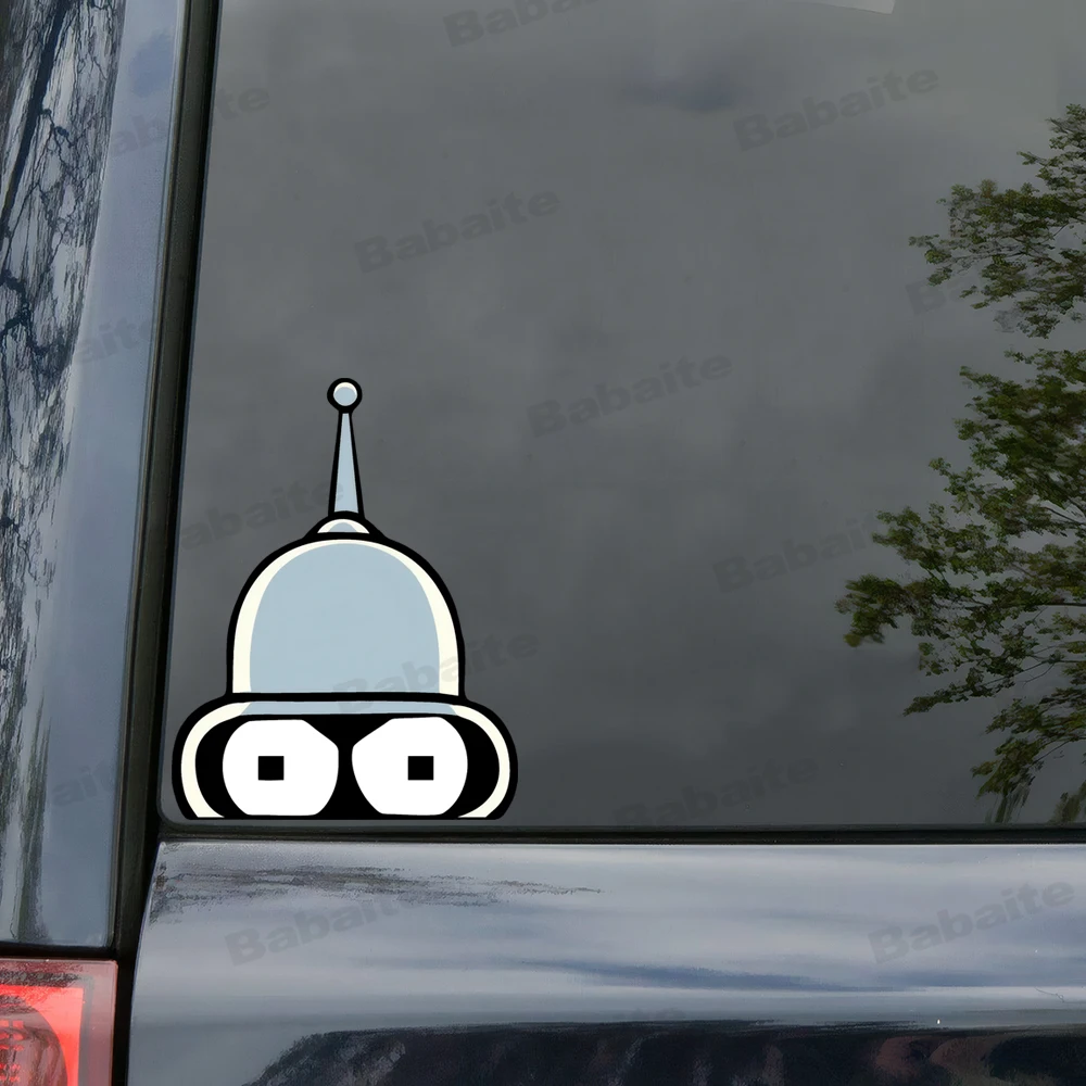 F-Futuramas Anime Autoaufkleber, wasserfeste Aufkleber, Autotürschutz, Vinyl-Aufkleber, dekoratives Zubehör