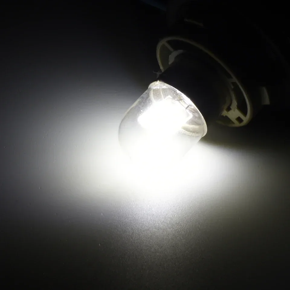 Glass COB R10w R5w Led 1156 Car Light  Ba15s Bau15s G18.5 T16 Motor Auto Signal Lamp Bulb 12V White Drop Shipping Supported