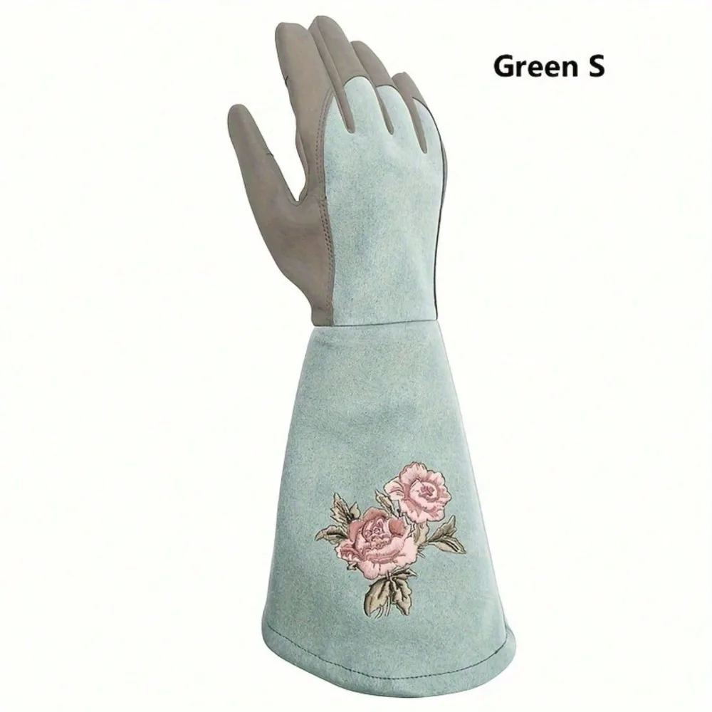 

Ladies' Stab Resistant Gardening Gloves With Extra Long Forearm Protection
