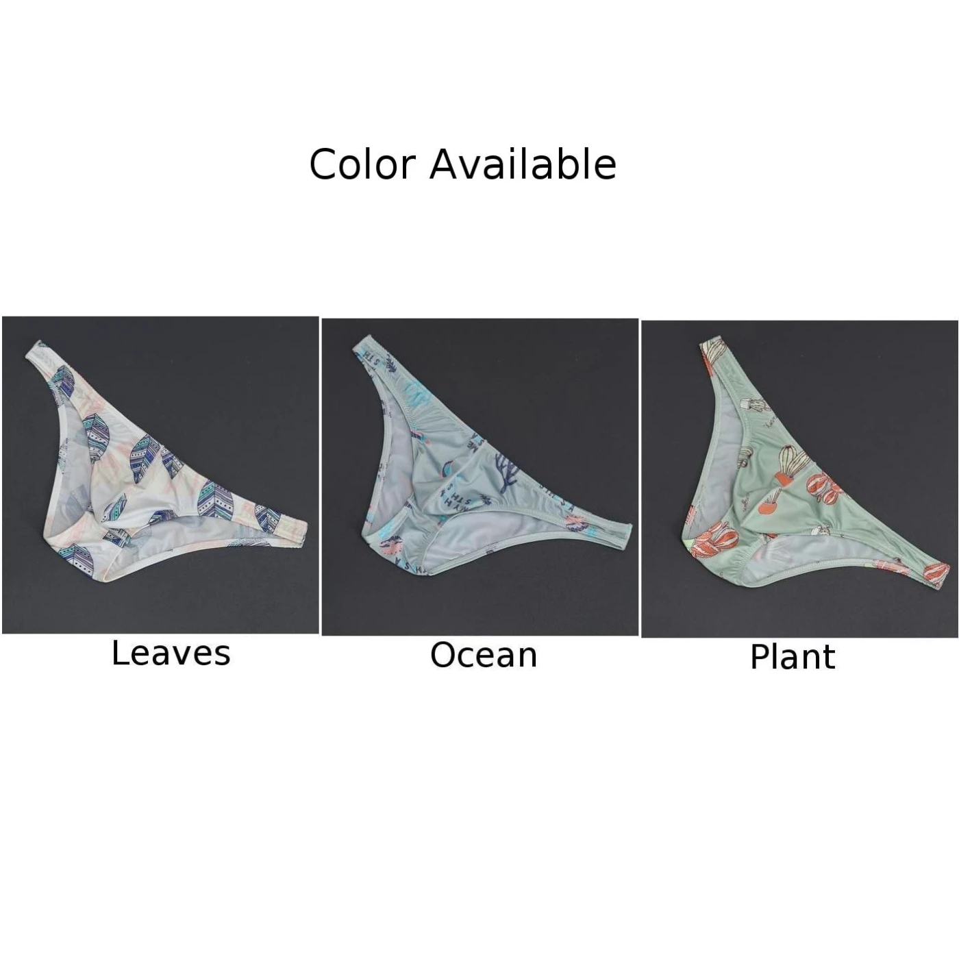 Лидер продаж 2022, мужские сексуальные дышащие трусы с низкой талией и цветочным принтом, удобные эластичные трусы из ледяного шелка с низкой талией, купальники, пляжная одежда