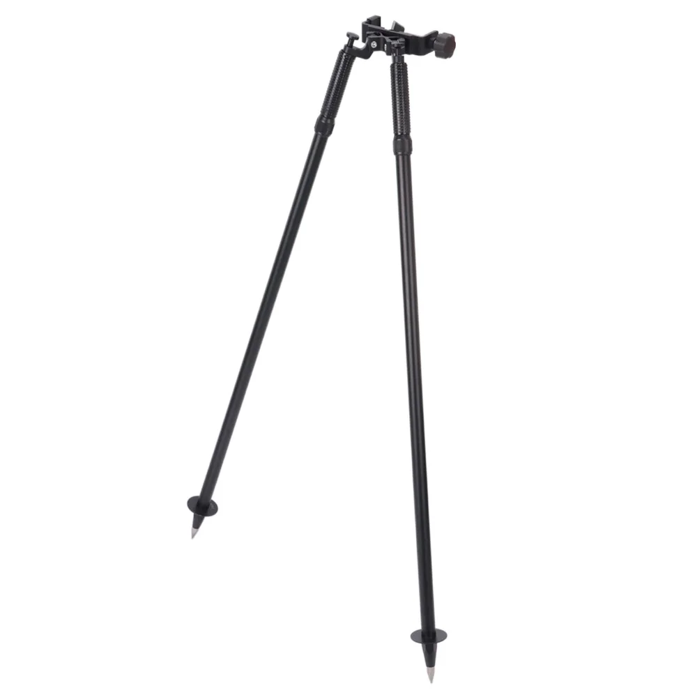

Black Aluminum Bipod with Thumb Release for Pole Leveling Staff and Invar Staff Surveying Instrument Parts & Accessories