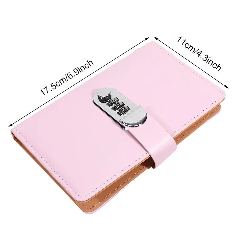 كتاب تحدي توفير المال مع قفل بكلمة مرور - 100 صفحة مخطط ميزانية عتيق ومجلة كلمة المرور لتوفير المال #5