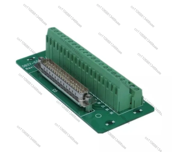 DB37 DR37 37 Pin Female Male Connector To 37P Terminal Block Adapter Converter PCB Breakout 2 Row Din Rail Mounting