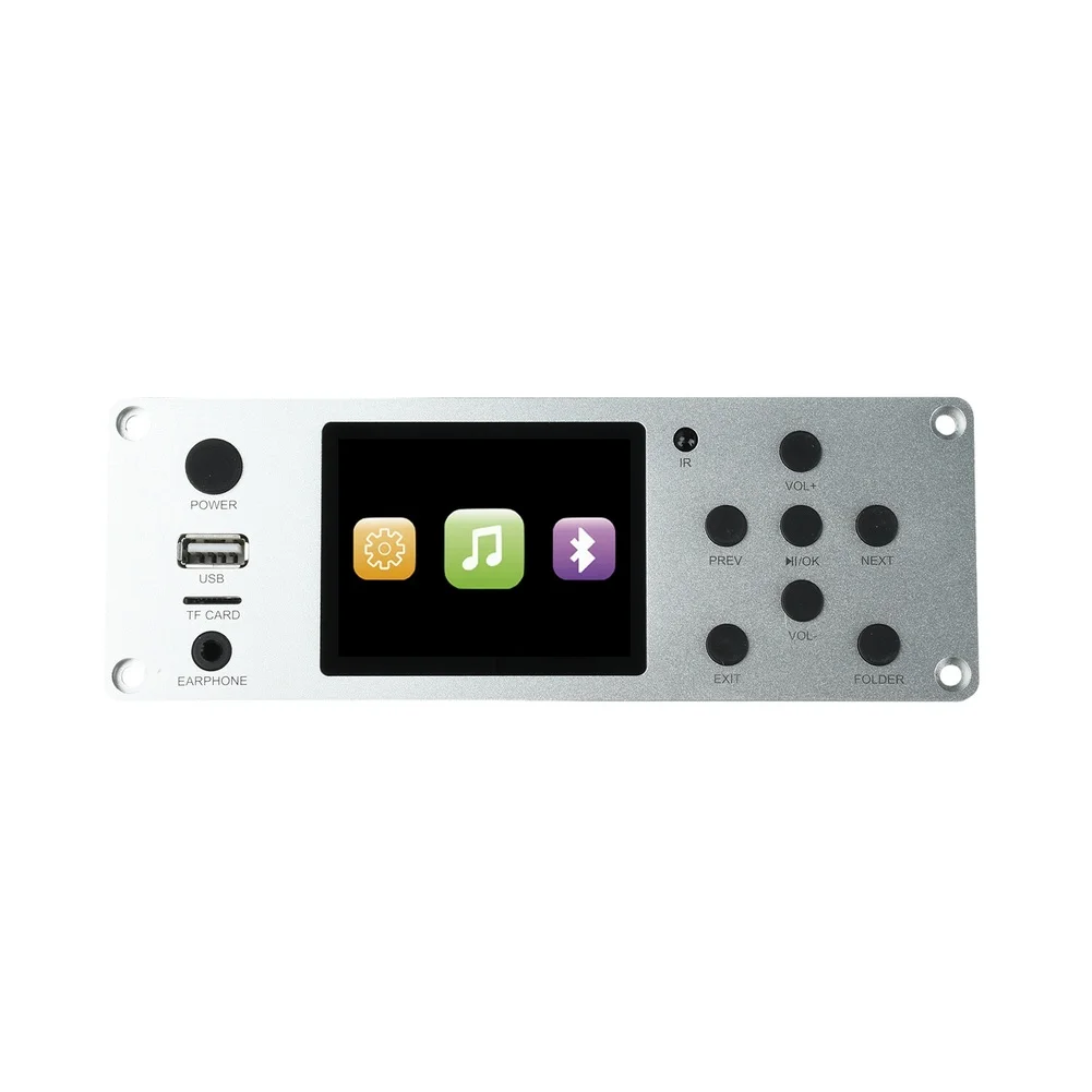 DC5-12V 2.8 Inch TFT Screen Audio Decoder Board Module 5.3 For MP3 WAV FLAC Player For DIY For Amplifier Speaker