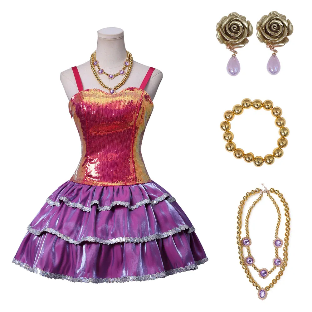 

Костюмы принцессы для косплея, аниме «Жизнь в Dreamhouse», наряд для взрослых, платье, праздничное платье, униформа для ролевых игр на Хэллоуин