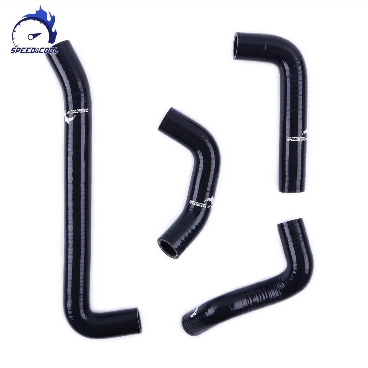 SPEED&COOL For 2000-2004 BMW F650GS / F650GS Dakar 2001 2002 2003 Motorcycle Silicone Radiator Coolant Hose Kit