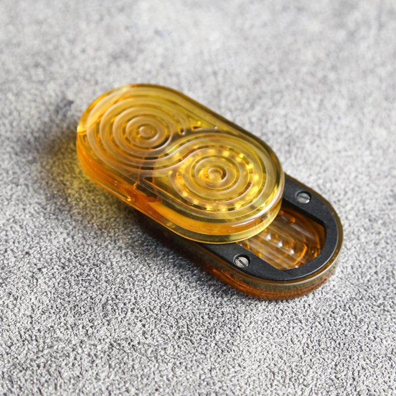 Zhi Shang Tan Bing MechaniFidget Slider autismo Metal EDC Fidget juguetes escritorio de oficina juguetes ansiedad alivio del estrés juguetes regalo para adultos