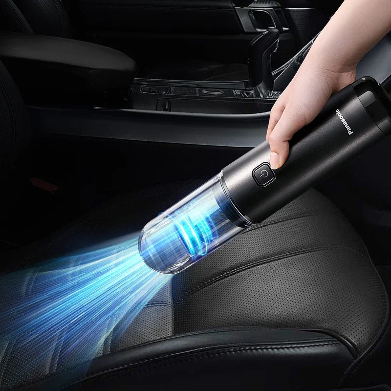 مكنسة كهربائية للسيارة من باناسونيك، مكنسة كهربائية منزلية صغيرة لاسلكية عالية الشفط، خفيفة الوزن، فعالة، من النوع C