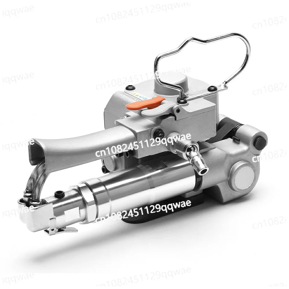 

Portable buckle-free strapping machine Hot melt pneumatic plastic steel belt PET automatic tightener baler
