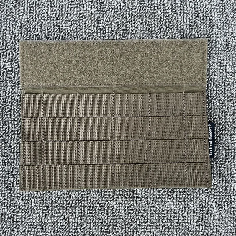 Panel frontal táctico MOLLE para chaleco, bolsa colgante principal