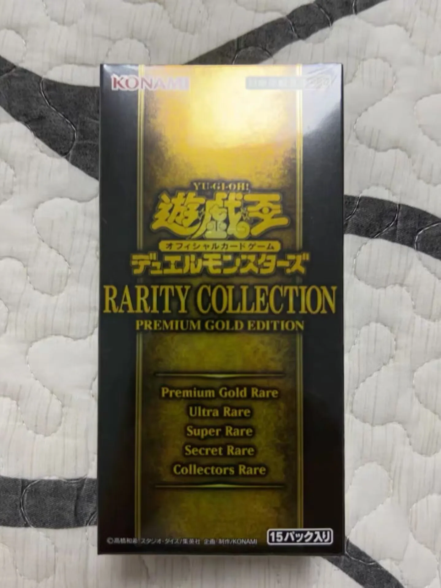 

Yugioh KONAMI Duel Monsters RARITY COLLECTION PREMIUM GOLD EDITION RC03 Japanese Collection Sealed Booster Box