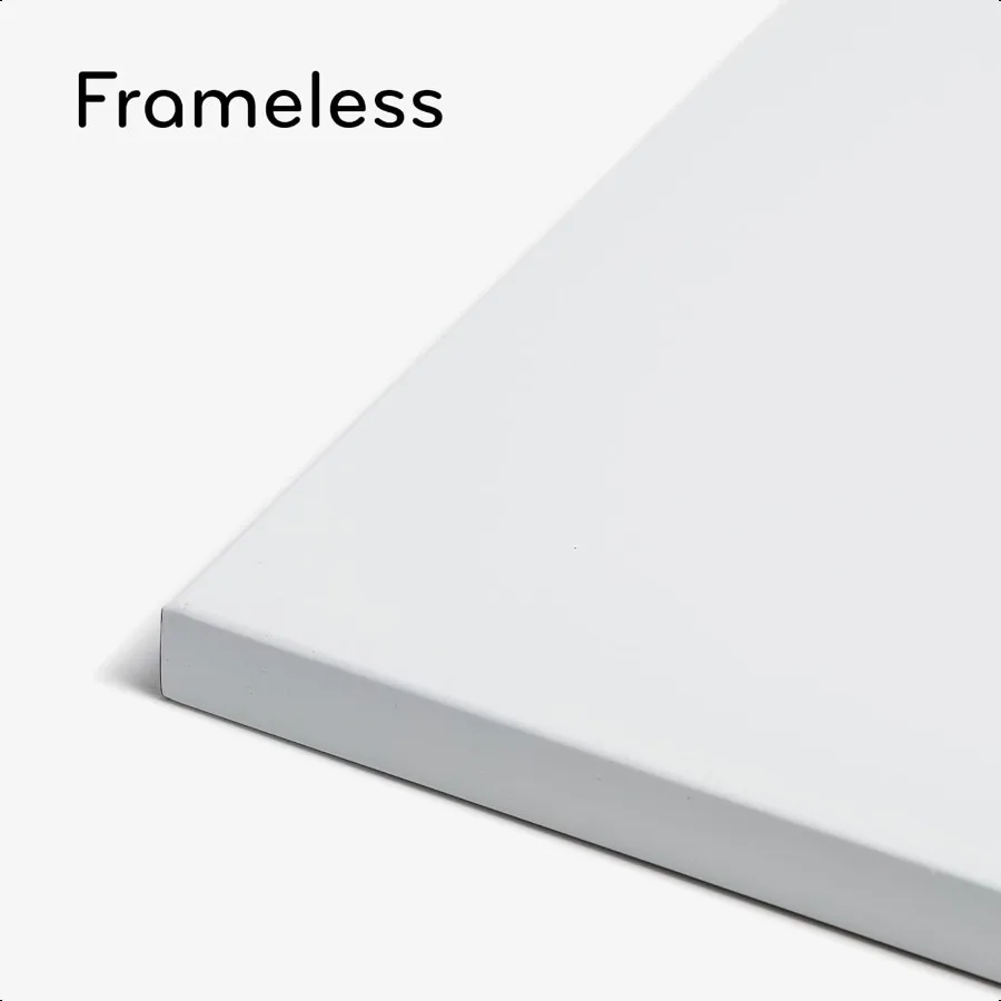 Magnetic Dry Erase Board 14"x14" Frameless includes Marker and Magnet