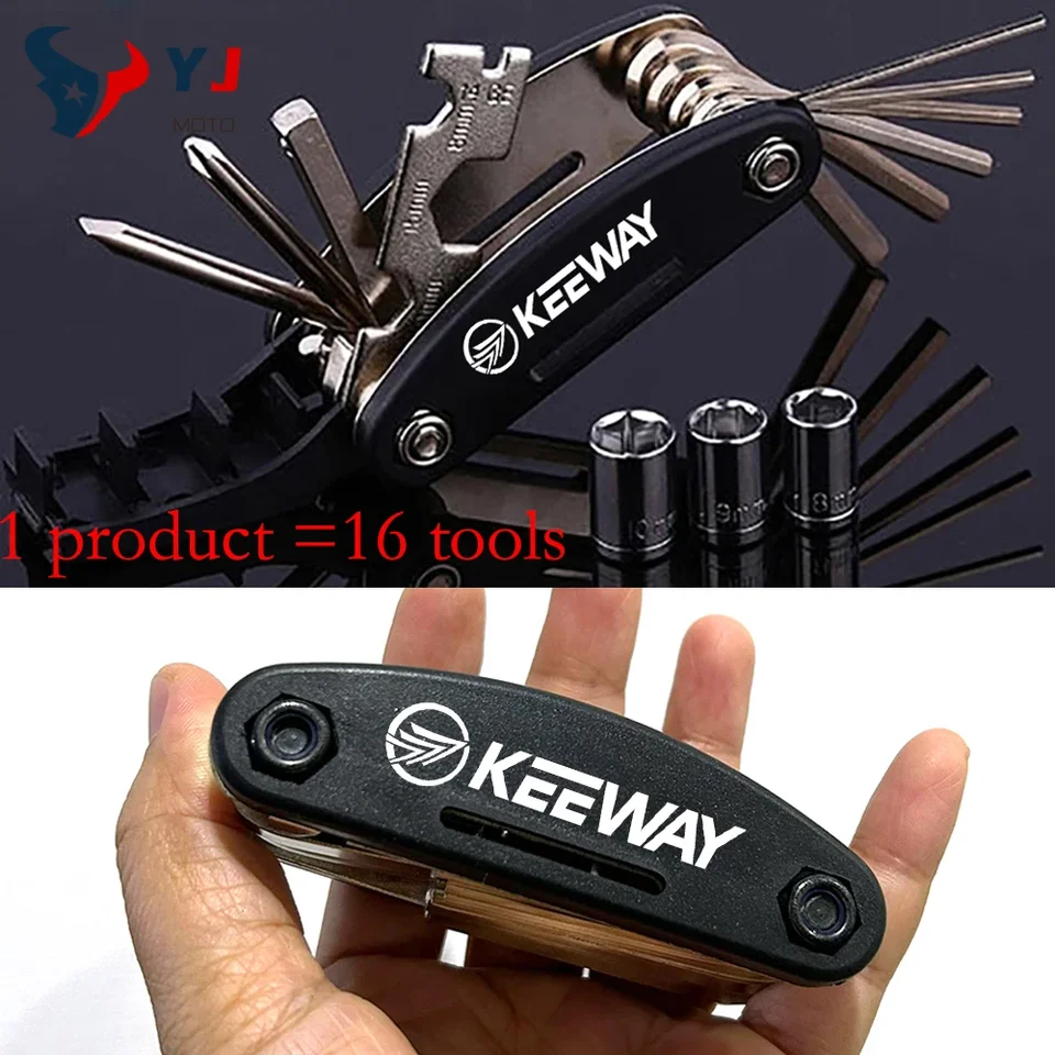 Set de Destornilladores Portátil para Reparación de Motocicleta para Keeway Rkf125 Rkv125 Rks125 Rkv200 Rks Rkf 125 Rkv 200 GS 100 RKR 165 180