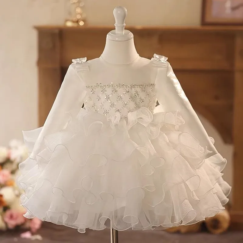 

Children's Princess Evening Gown Host Piano Performance Wedding Birthday Party Flower Girl Dresses A4270 Bridesmaid Dresses