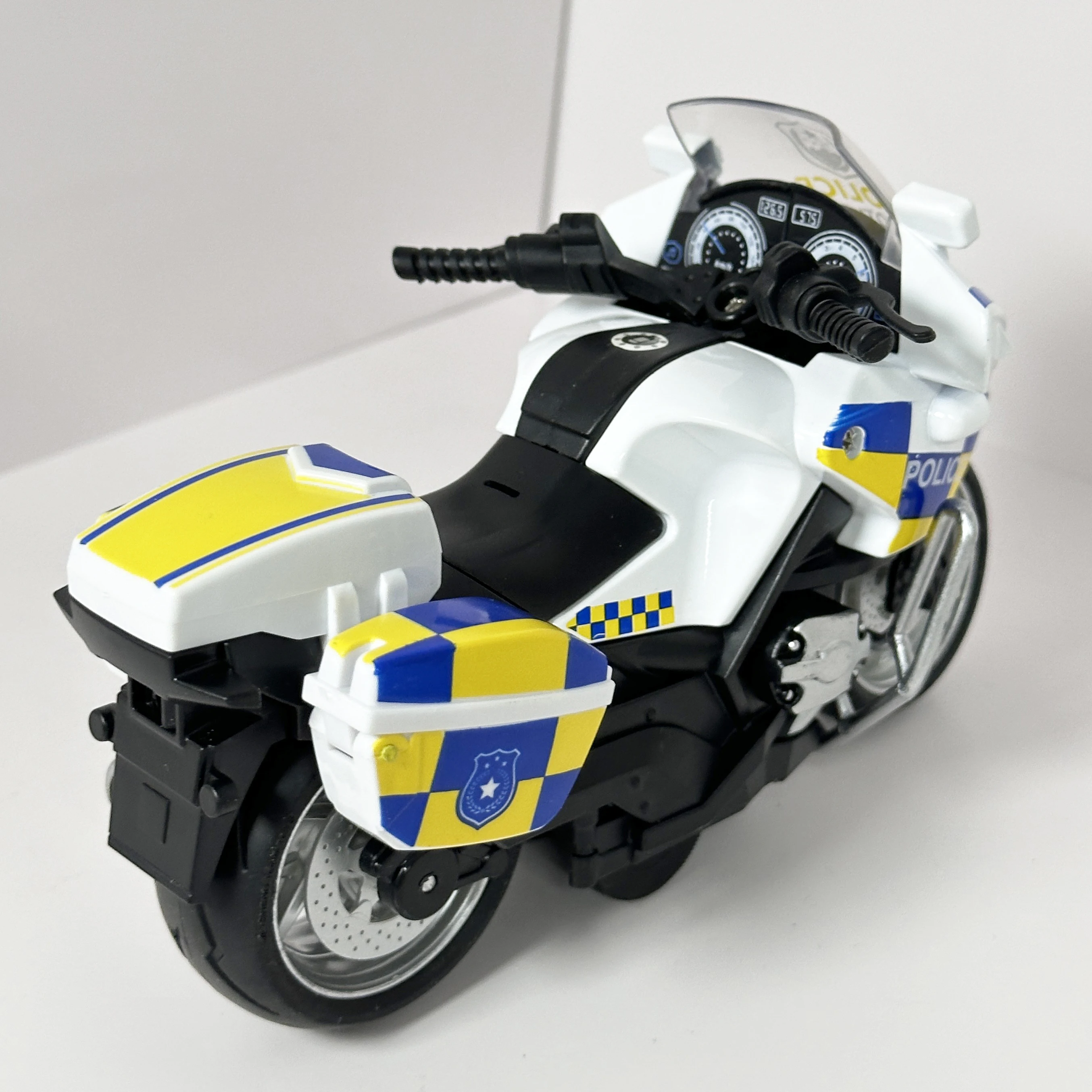 Simulated Motorcycle Diecast Alloy Return Motorcycle 1:8 Model Mini Decorative Children Toy