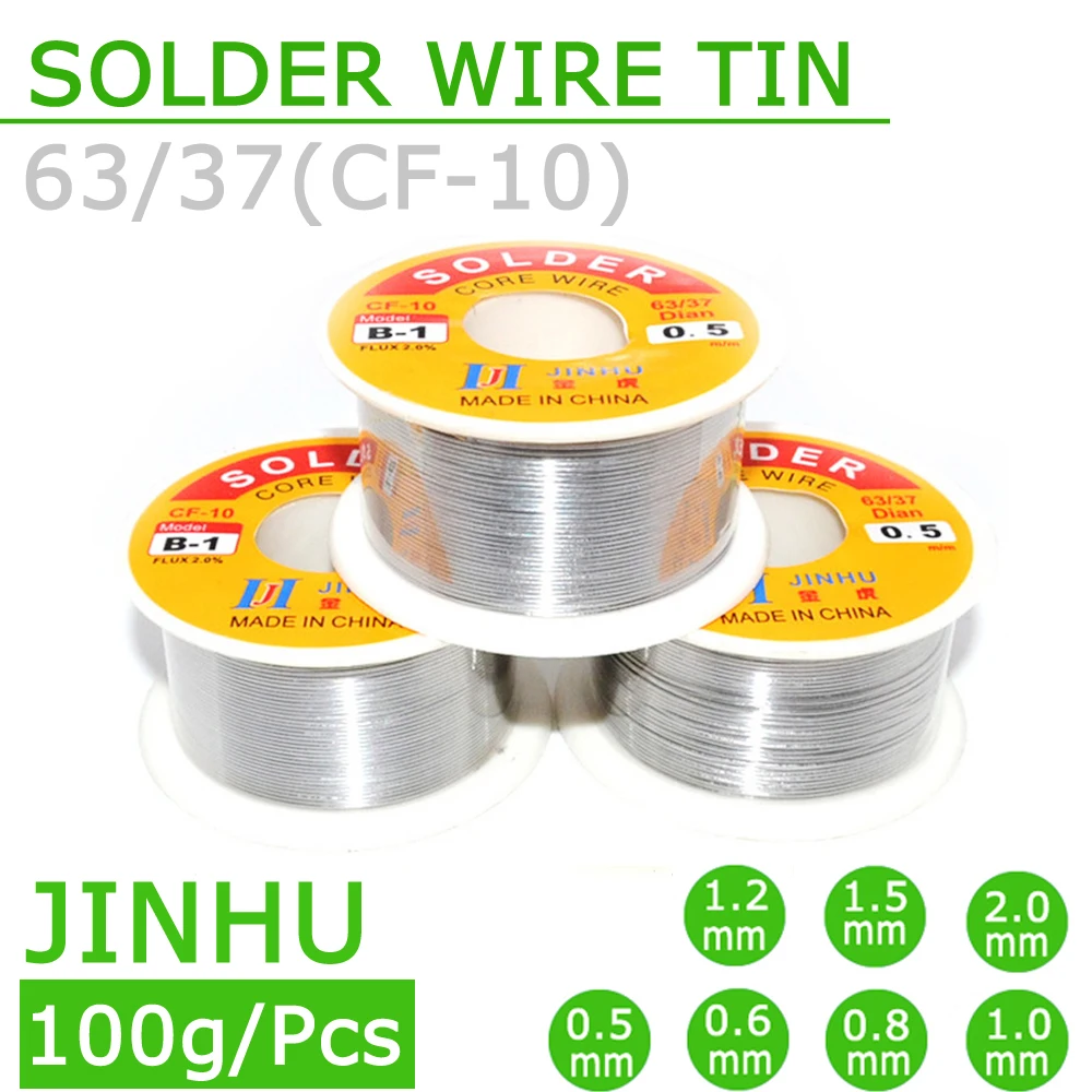 

100G Low Temperature Easy Melt Solder Wire Metal Copper Iron Tin Alloy Welding Wires Soldering Cored Rods Bar Repairing Tools