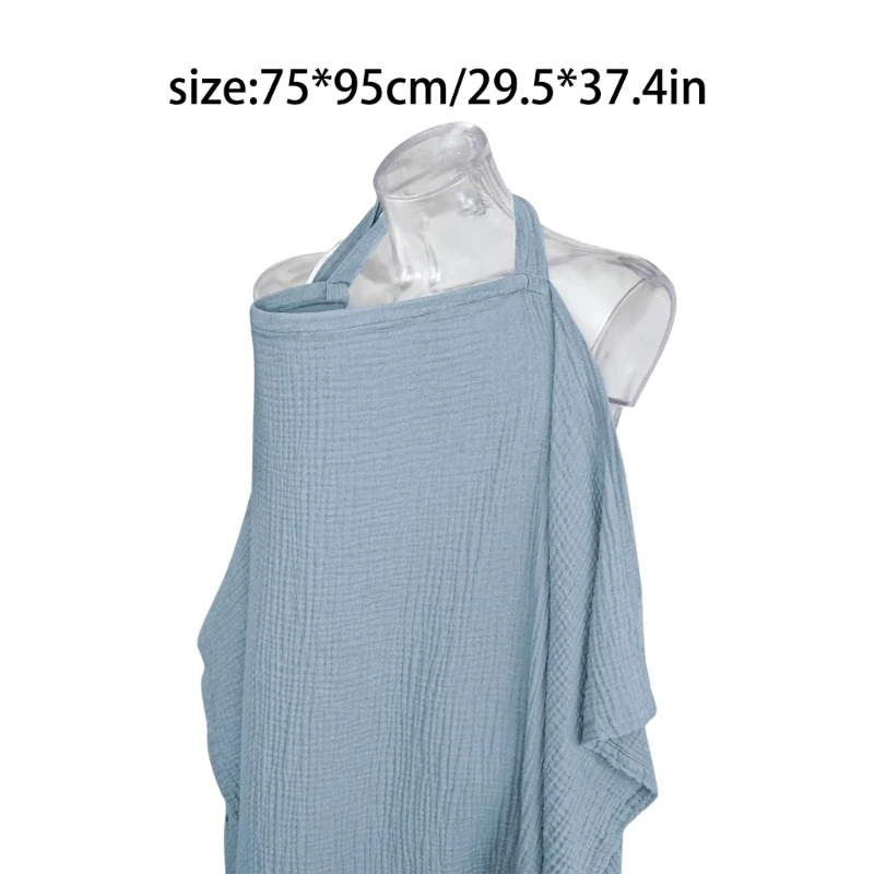 Soft and Breathable Privacy Nursing Apron Baby Breast Feeding Cover for Mother