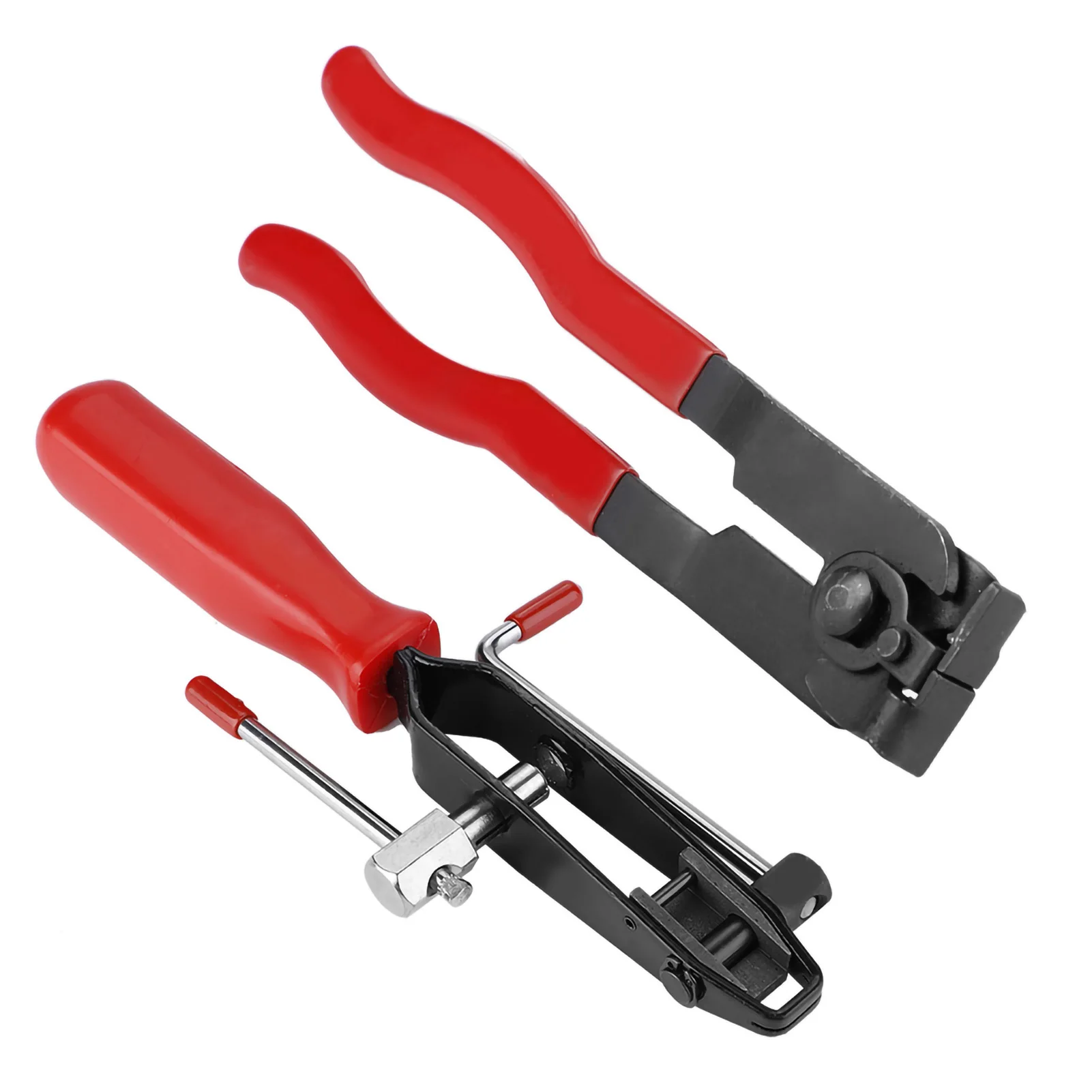 CV Joint Clamp Ear Horse Clamp Portable CV Joint Boot Clamp Ear Pliers Automotive Professional Banding Crimper Tool Ear Pliers