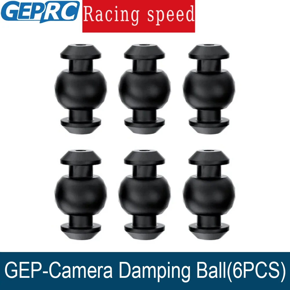

6 шт. демпфирующий шарик для камеры GEP, пересекаемый на 40 градусов для Cinelog35 V2 Cinelog25 V2 Cinelog20, аксессуары, база для квадрокоптера FPV