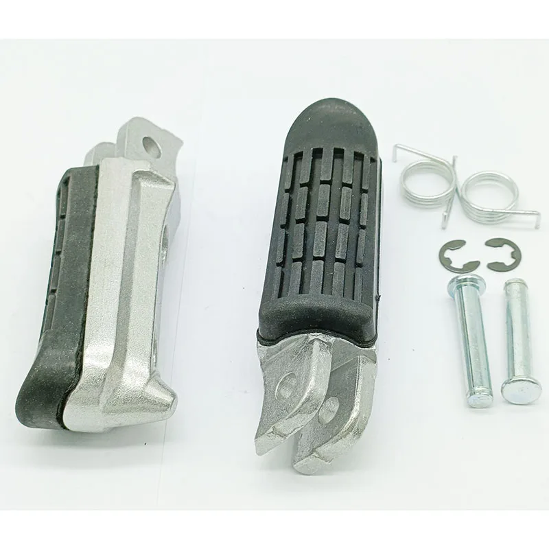 Front Foot Pegs Footrests For Honda CB900 CB919 Hornet  2002-2007 CBR500F 1987-1991 CB-1 CB400F 1989-1991 NTV600 Revere 1988-92