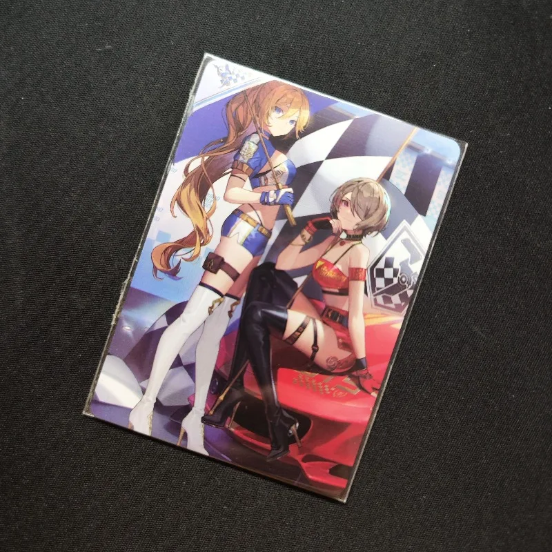 ACG Selected Honkai Star Rail 3, Durandal, Рита Россвейisse, коллекционная карта «сделай сам», 63x88 мм, складная цветная флэш-карта с героями мультфильмов
