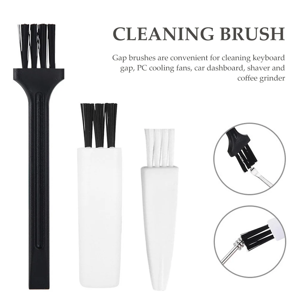 

30pcs Mini Plastic Gap Cleaning Brush For Keyboard Pc Fan Shaver Coffee Grinder Duster Portable Electronic Dust Removal Tool