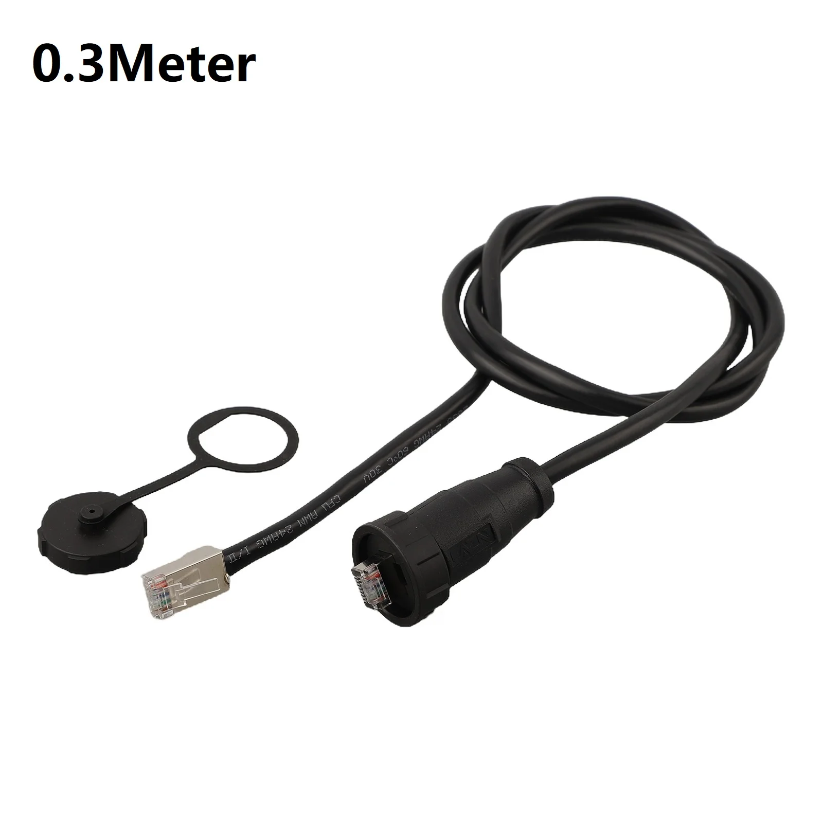 

New Practical Security Monitoring Waterproof Connector IP67 Fire Retardant Front And Back Gold-plated PA66 PCB