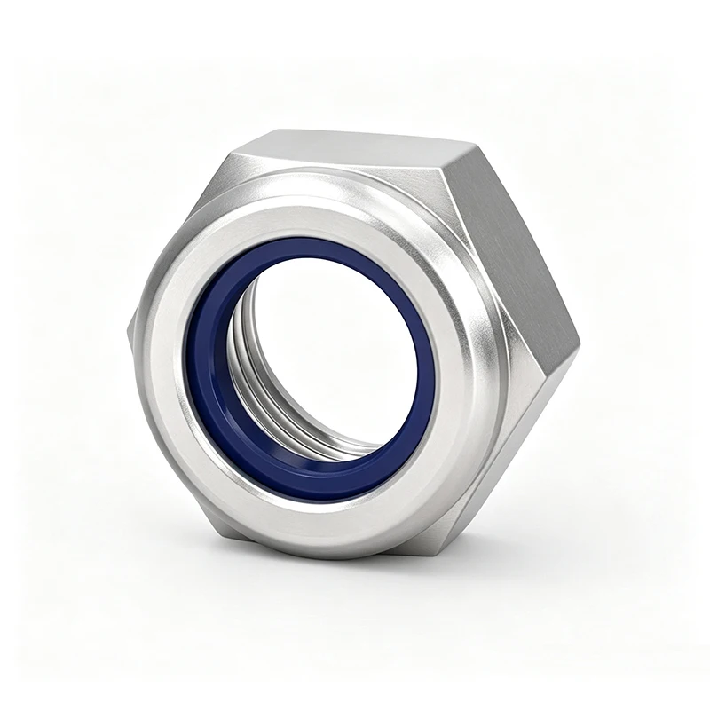 5~10 Stück M3 M4 M5 M6 M8 M10 Nylon Selbstsichernde Sechskantmuttern DIN985 Material: 6061 # Aluminiumlegierung – Detail 2