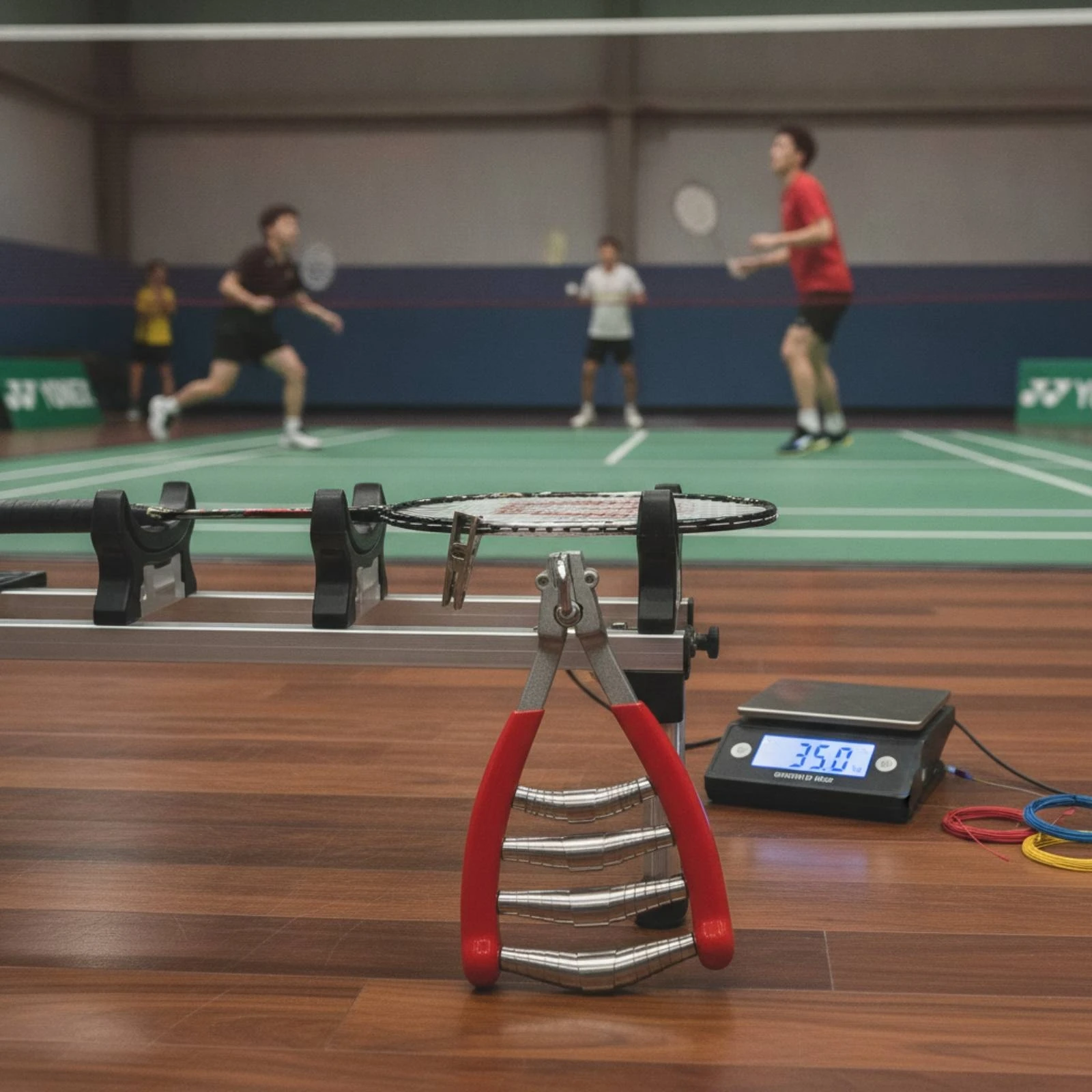 Badminton Materi - Racket Starting Clamp Portable Badminton Stringing