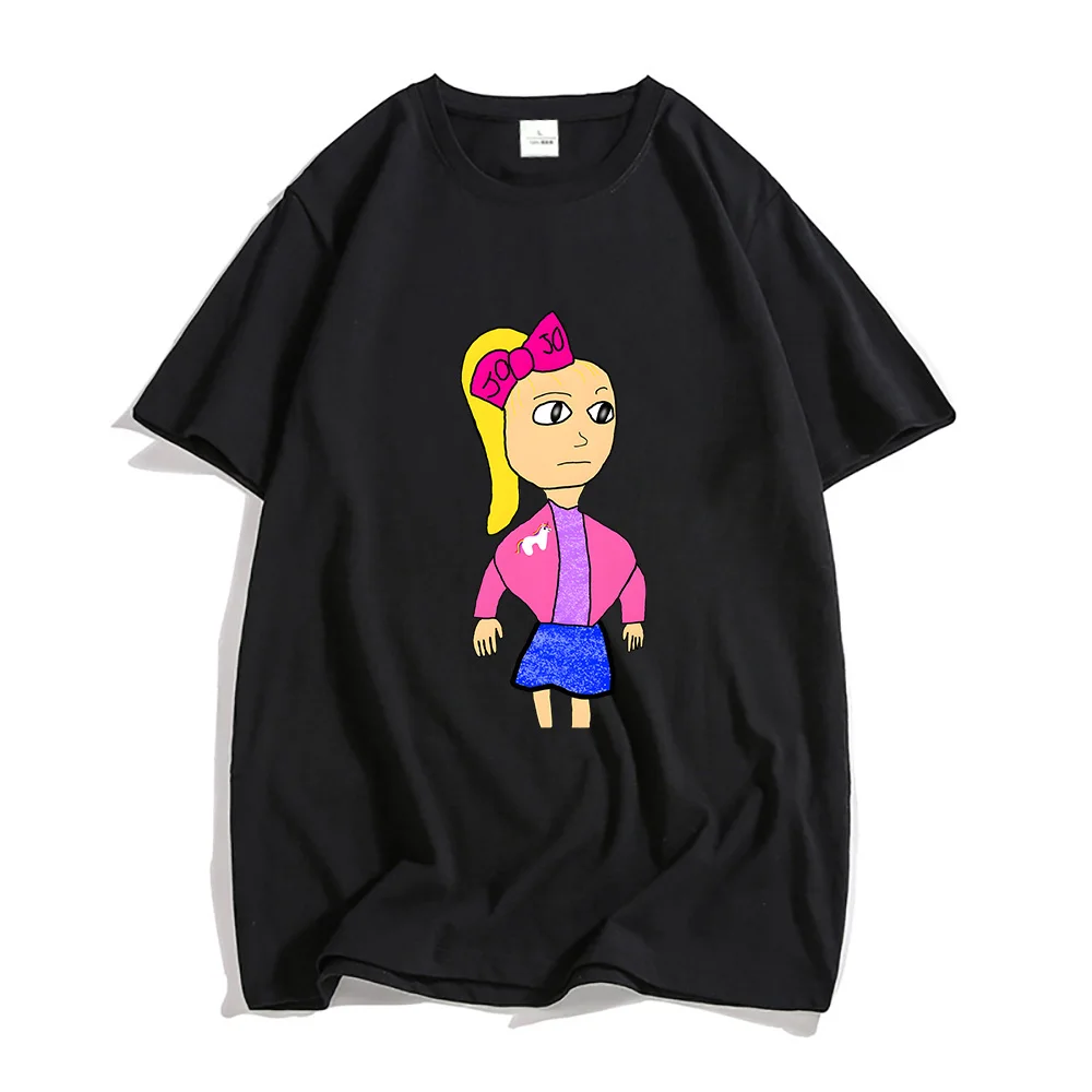 JoJoSiwa Graphic Print T-shirts Short Sleeve Summer Cotton Tee-shirt Casual High Quality Men/Women Tshirts Streetwear O-neck Tee