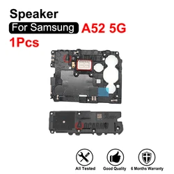 Motherboard Main Board Cover With Earpiece Speaker Flex Cable Loudspeaker For Samsung Galaxy A52 5G Repair Replacement Parts