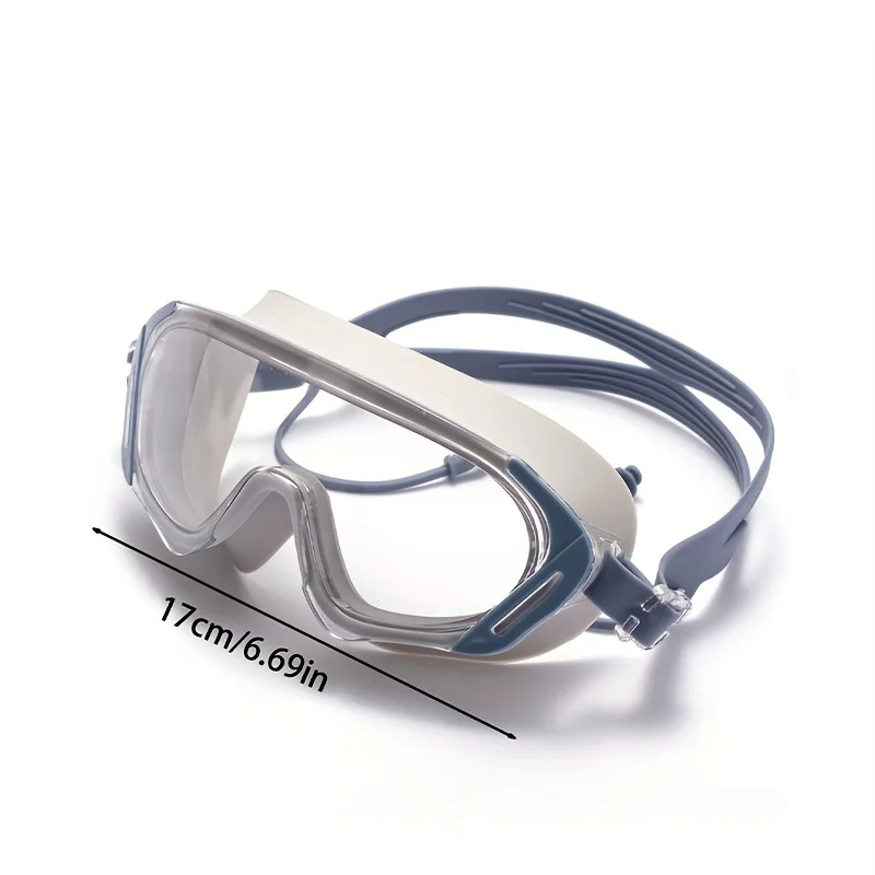 Outdoor Swimming Goggles Anti-Fog Wide View Scuba Diving Swimming Glasses with Earplugs for Adult Youth Water Diving Goggles