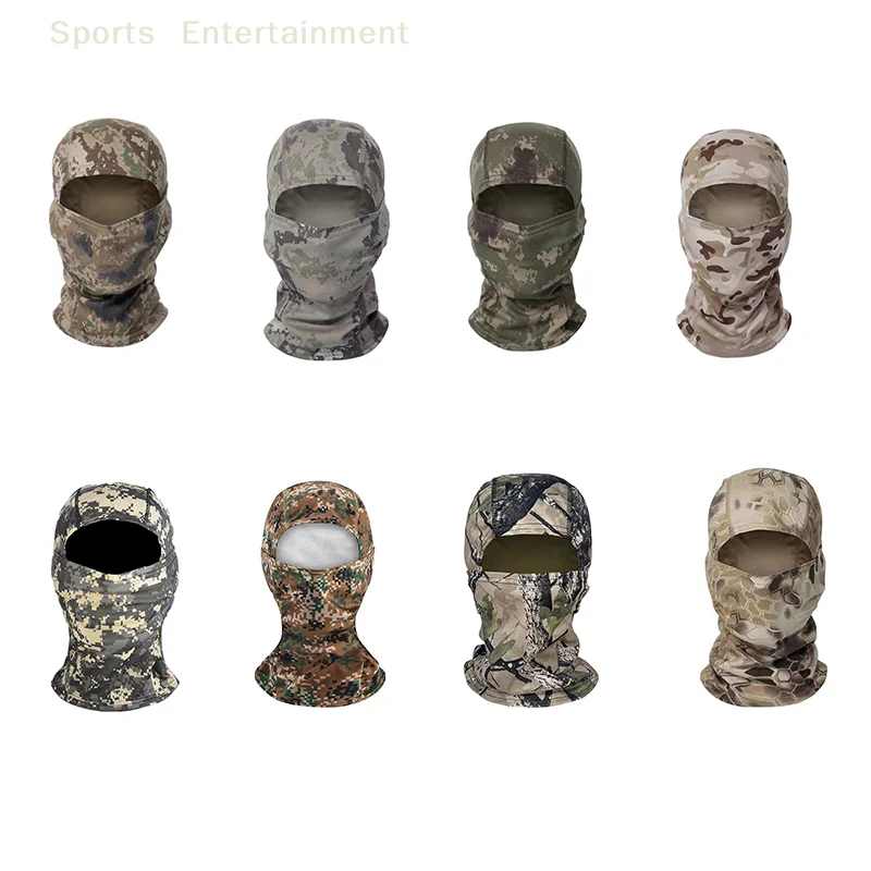 Full Face Mask Shield Cover Cycling Airsoft Hunting Hat Camouflage Balaclava Scarf Ski Cycling Riding mask