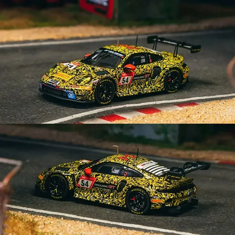

Presale TW 1:64 Porsche 911 GT3 R Nurburgring 24h 2023 Diecast Car Model Collection Toys Tarmac Works
