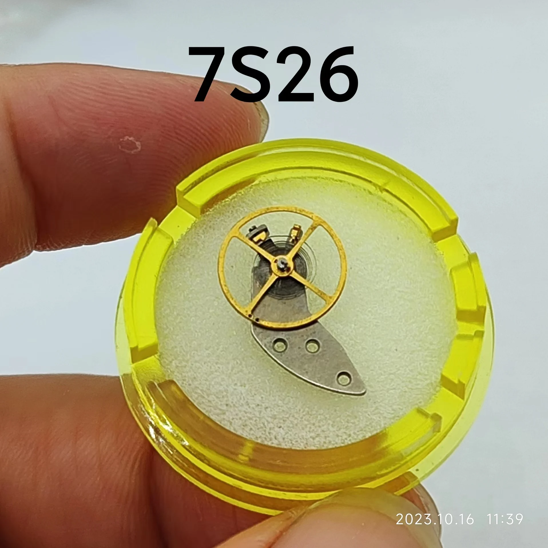 Watch accessories Japan original 7s26/7009 movement balance wheel assembly General original disassembly machine parts balance wh